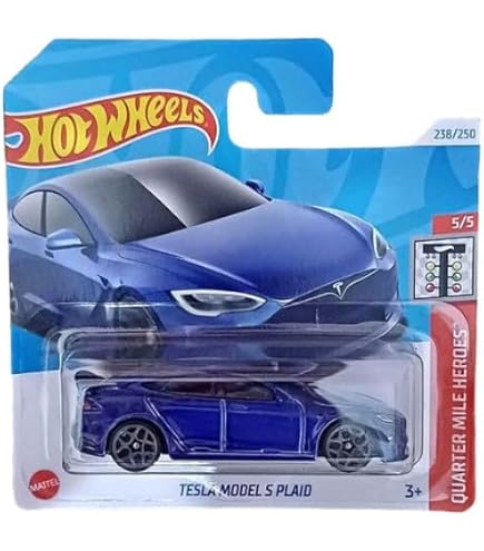 Hot Wheels 1:64 Scale Tesla Cybertruck HW Rolling Metal for Ages 3
